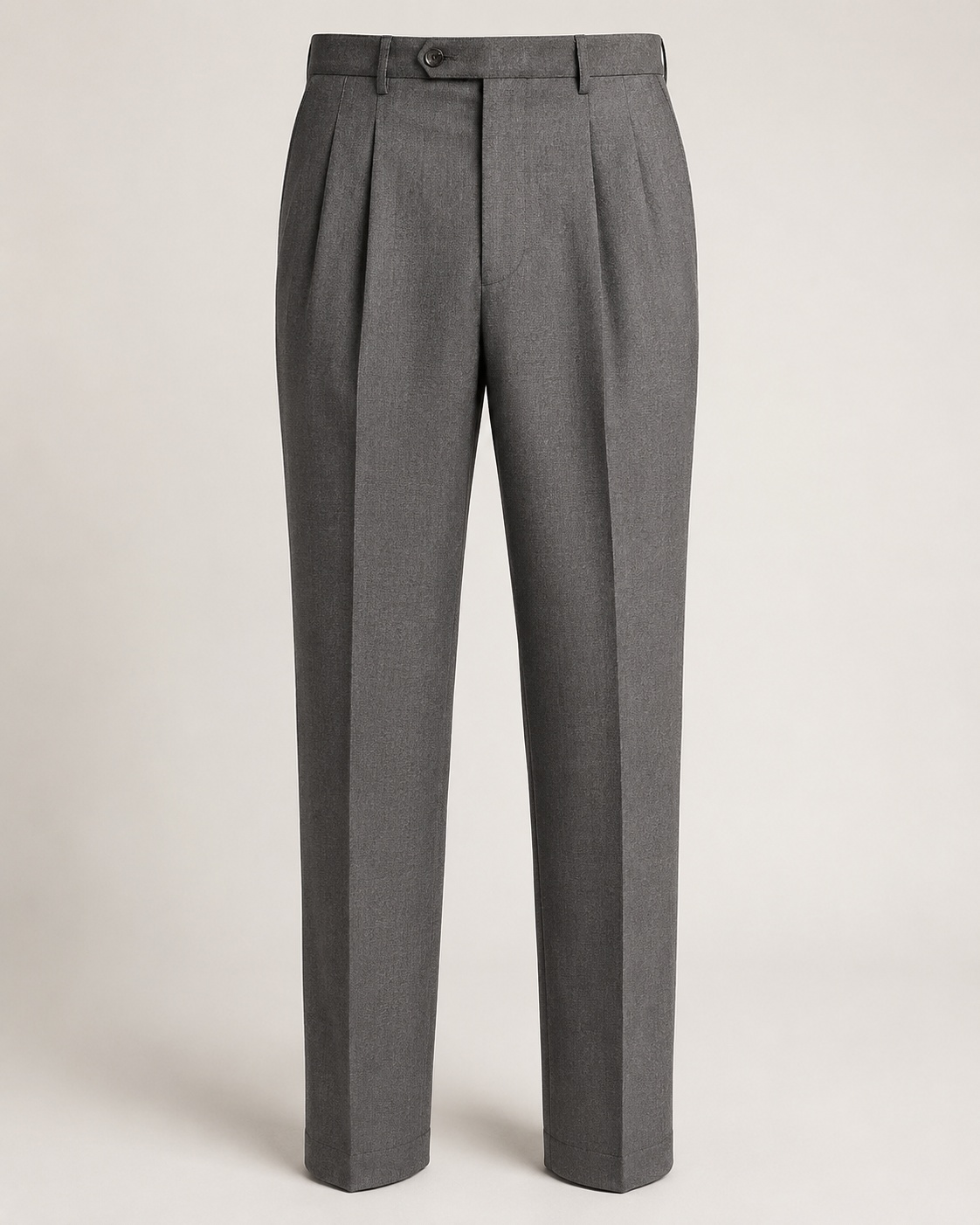 Calça social com pregas