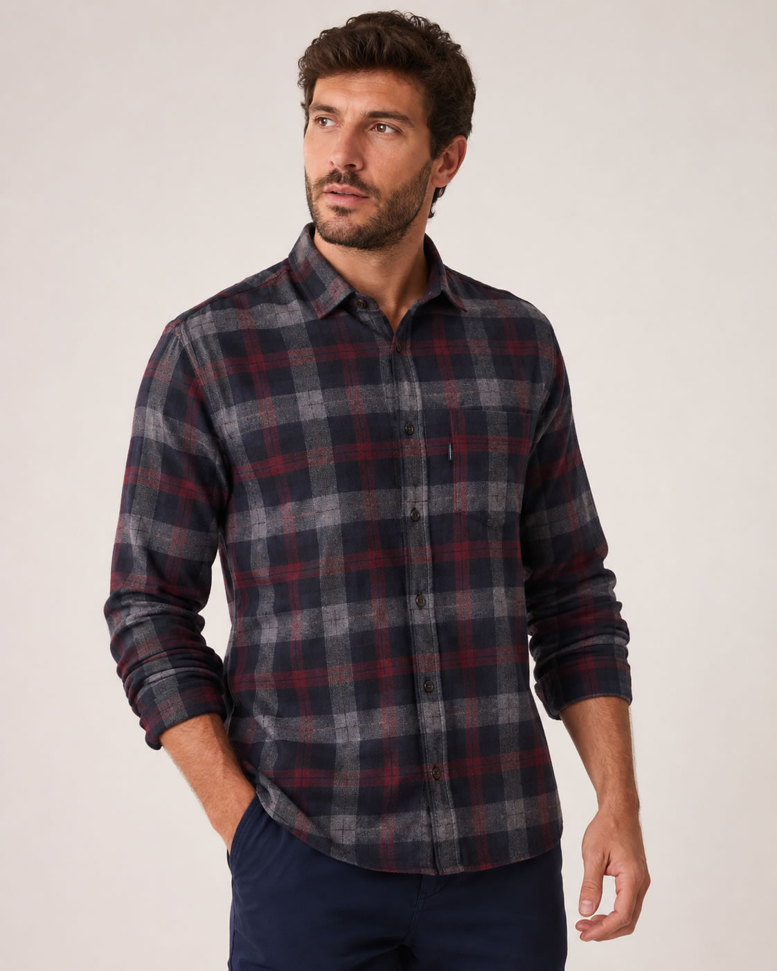 Camisa de flanela