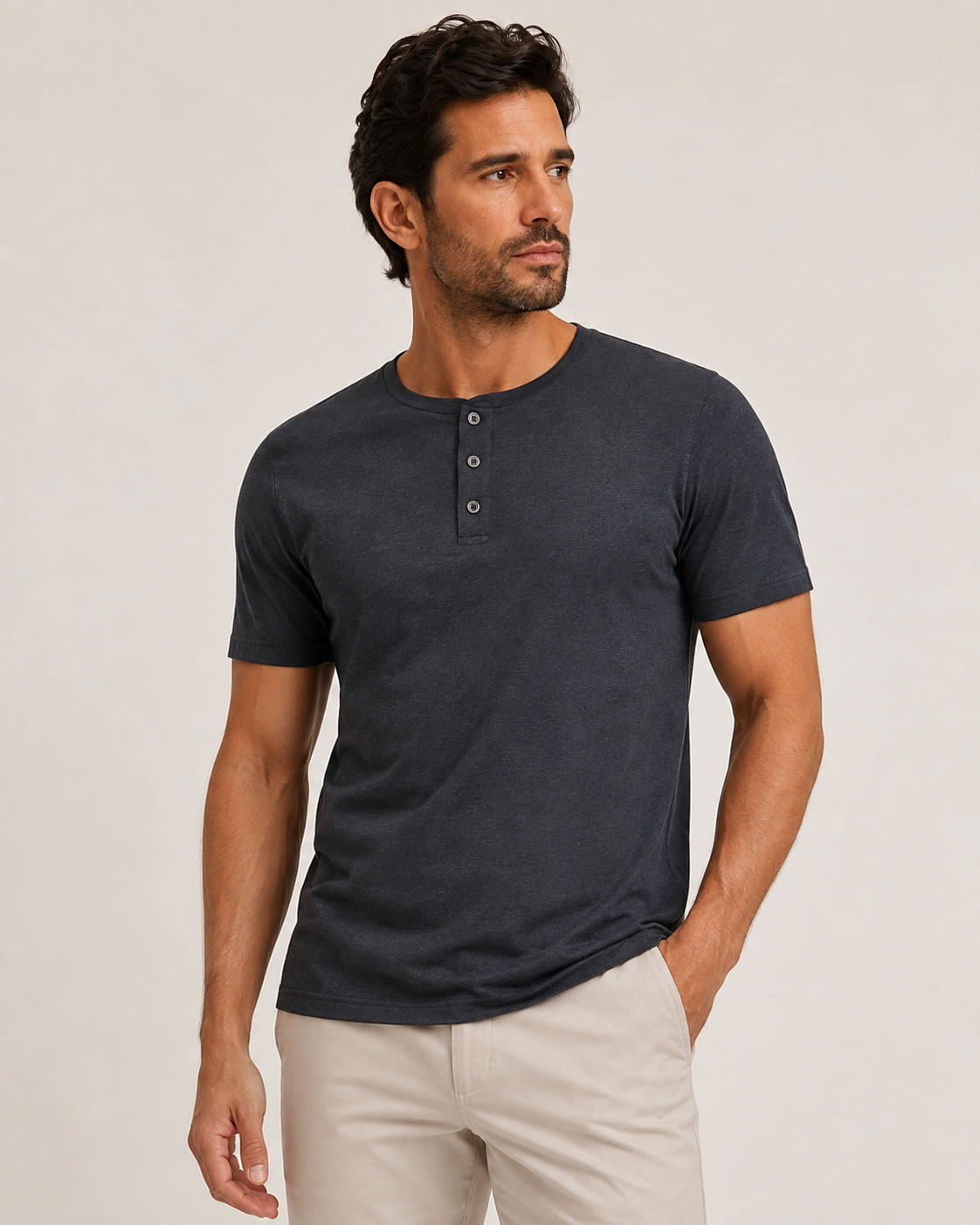 Camiseta henley