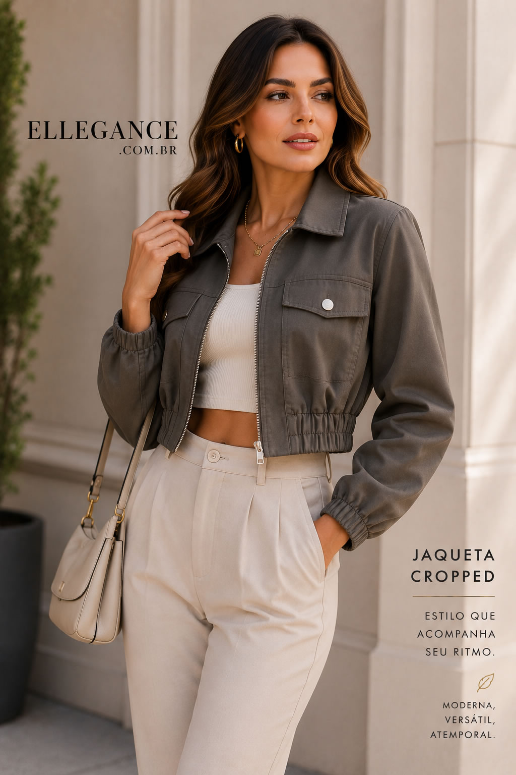 Jaqueta cropped