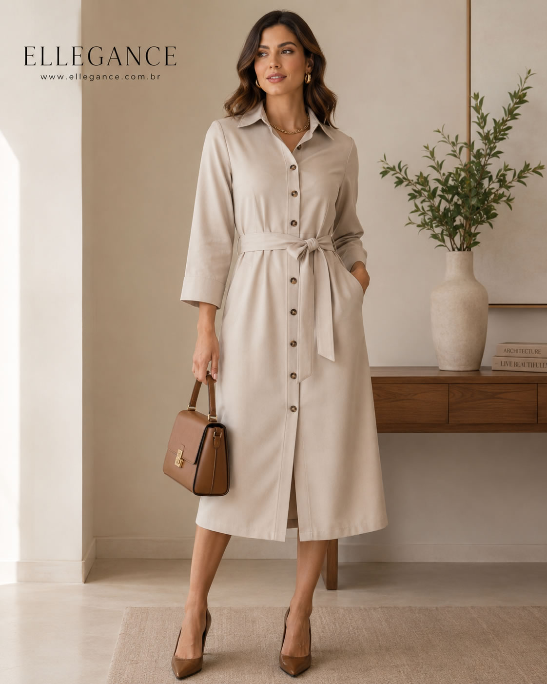 Vestido chemise